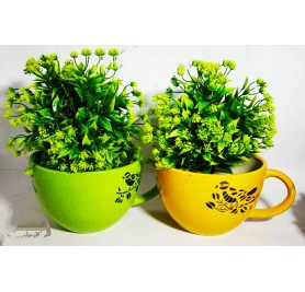 Cup Shape Ceramic Pots